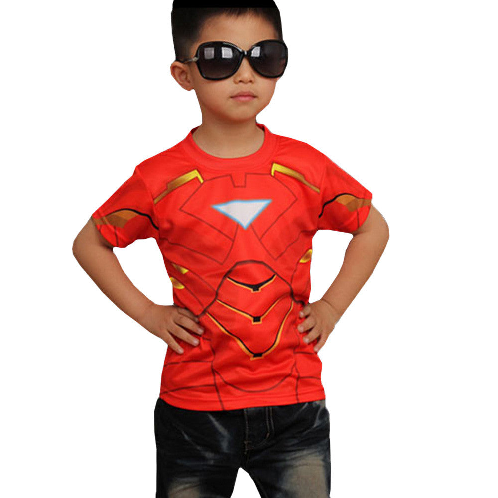 Stroomopwaarts werkzaamheid Geven Kids Iron Man T-shirt – G-LIKE