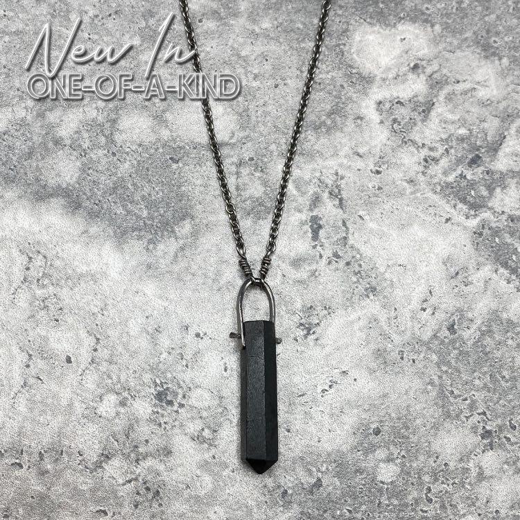 tourmaline mens necklace