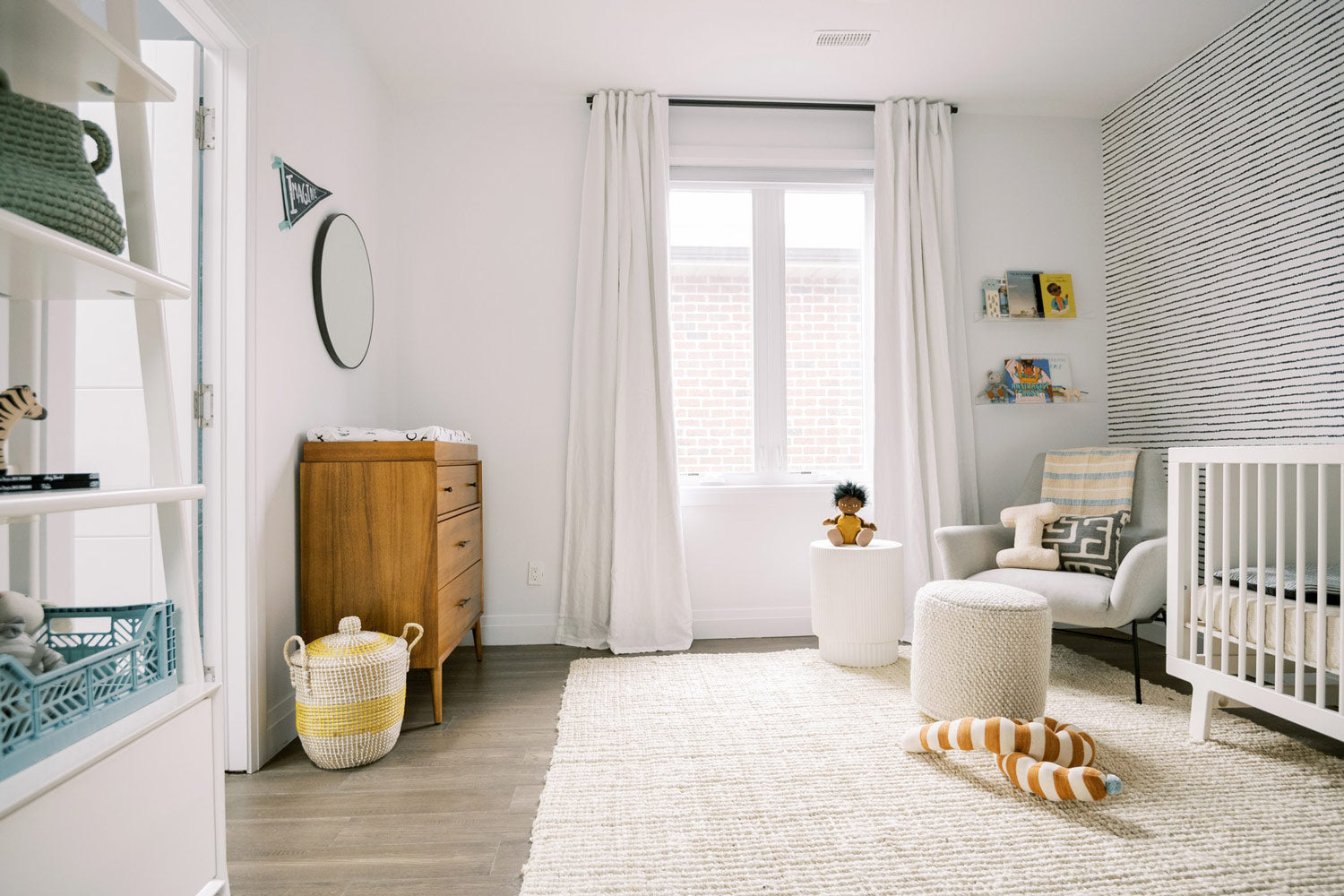 Minimalistic home interior for kids