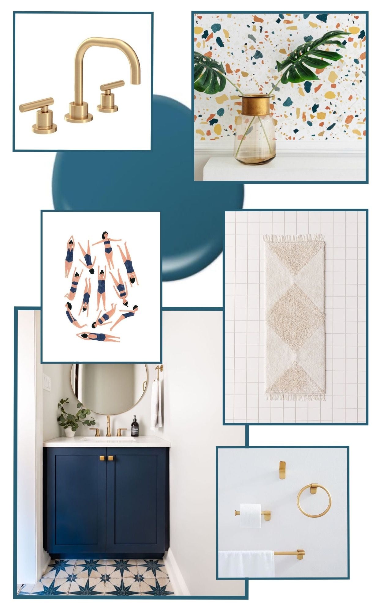 Interior project mood boards for inspiration