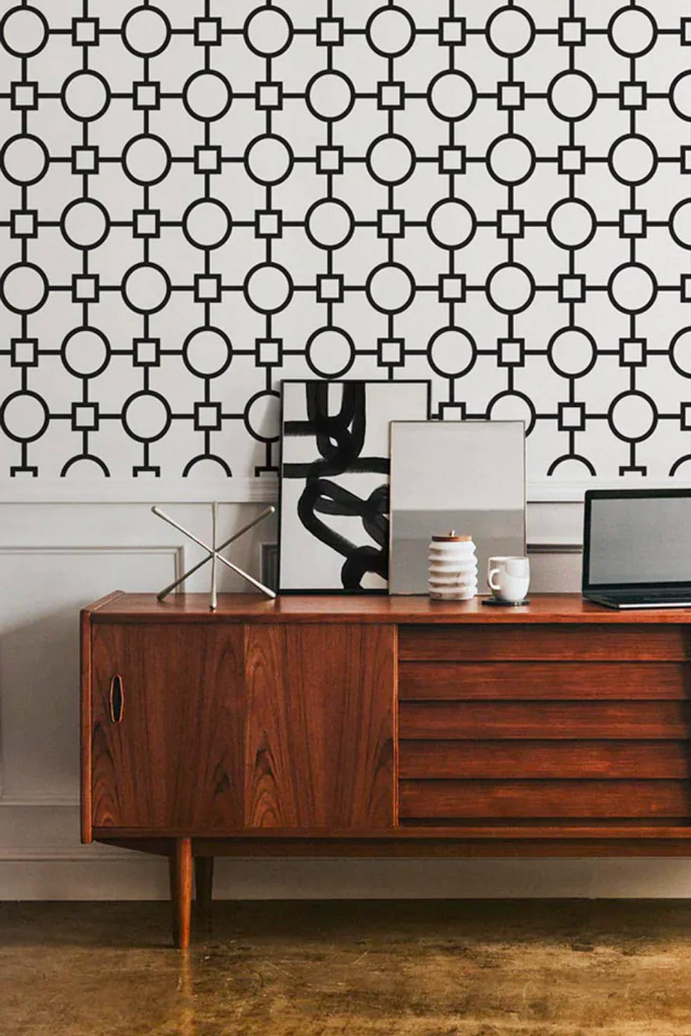 Retro Style Removable Wallpaper