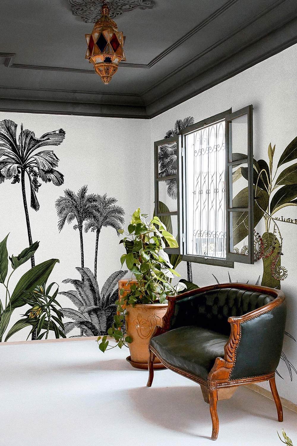 Vintage Jungle Removable Wall Mural