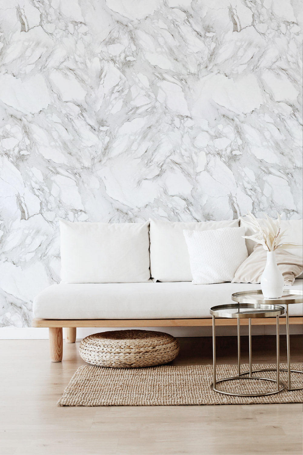 The best marble look removable wallpaper for modern interior