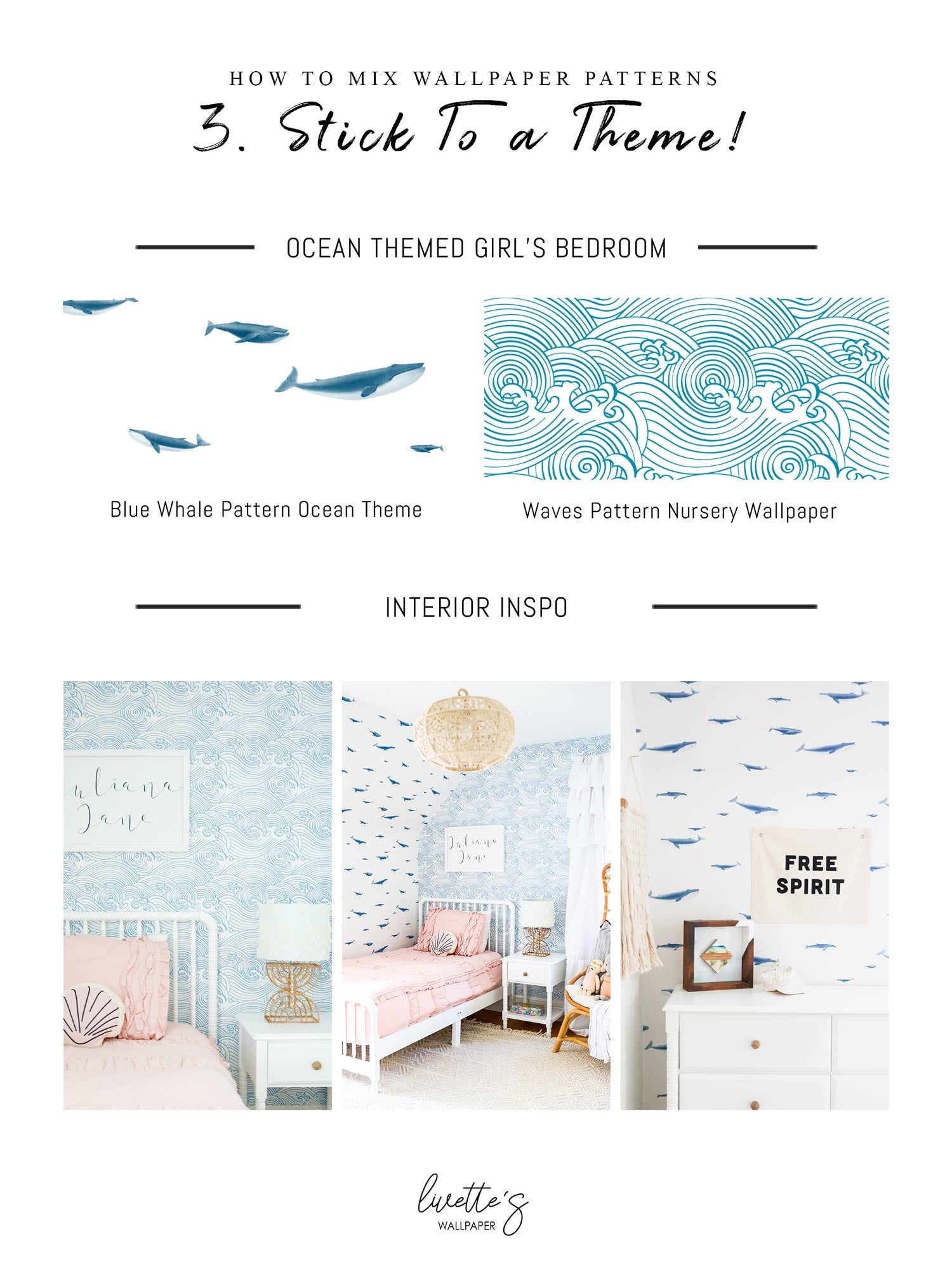 How To Mix Wallpaper Patterns Choose a Theme