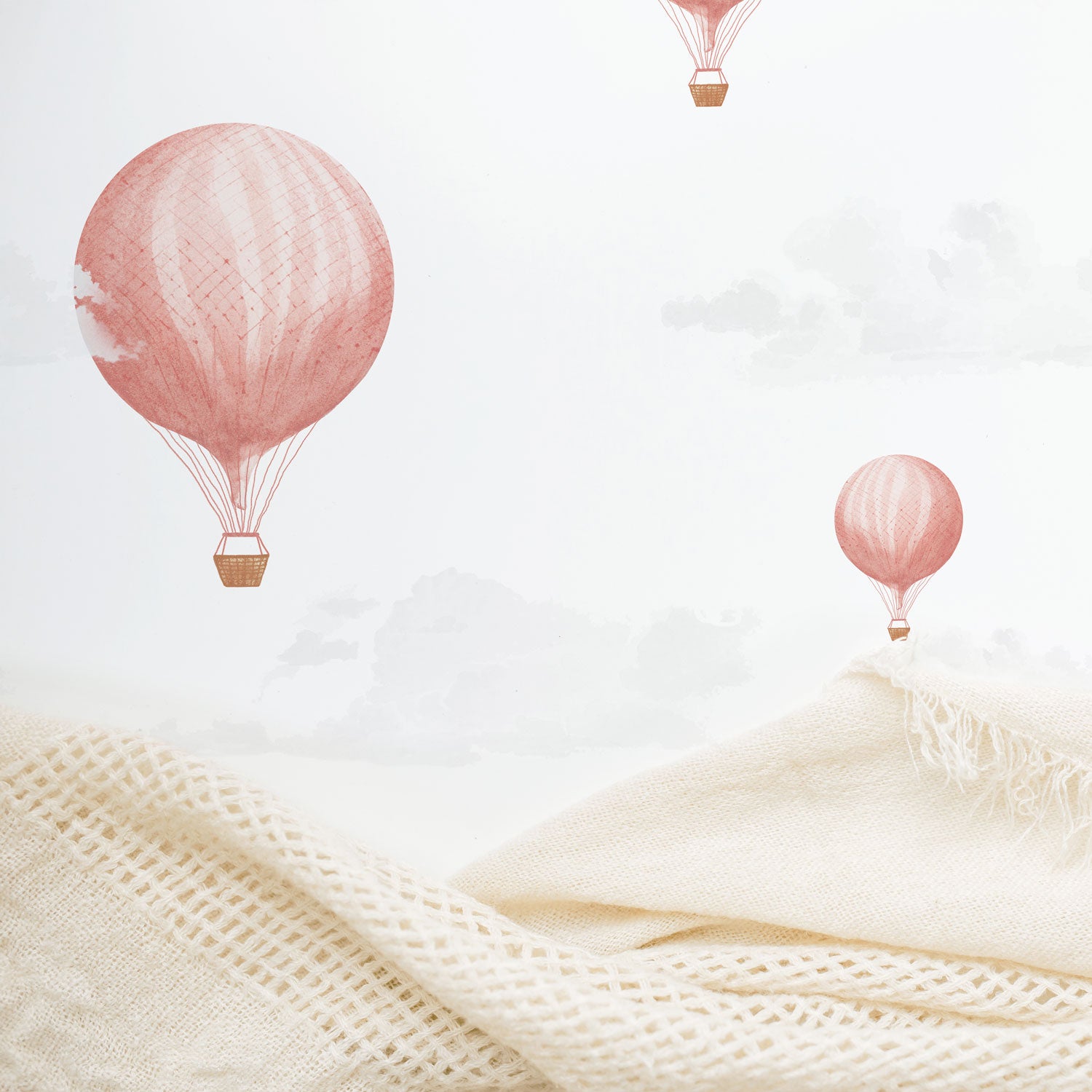 Wallpaper with vintage air balloons | Livette's Wallpaper | Livettes