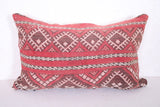 Moroccan handmade kilim pillow 15.7 INCHES X 25.5 INCHES