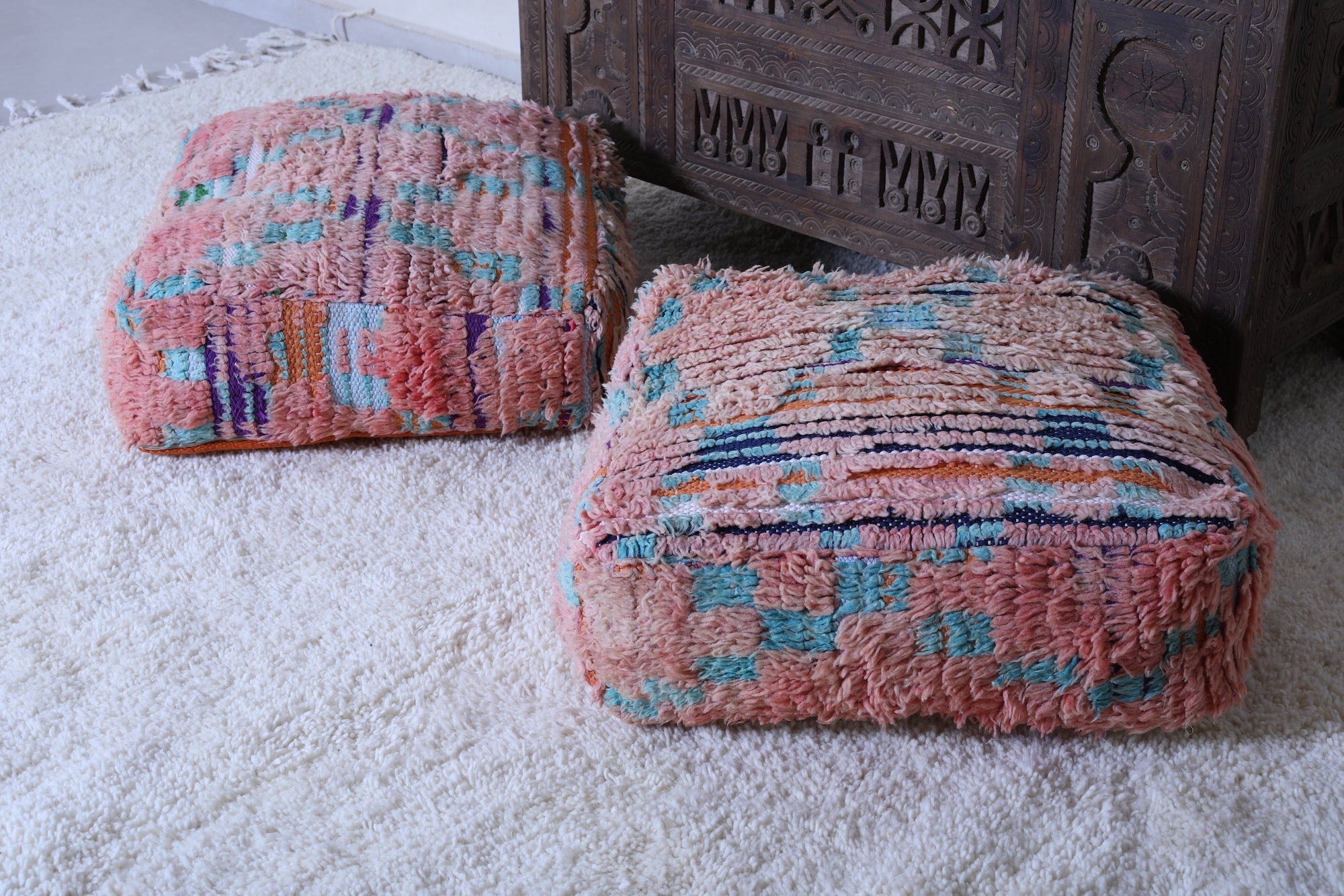 How to stuff a moroccan ottoman pouf