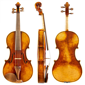 Hagen Weise #160 Master Series Violin featuring Sonowood fingerboard, chinrest, tailpiece and pegs. 