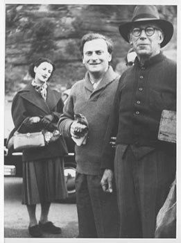 Arthur Edward Smith, Yehudi Menuhin and Mrs Menuhin