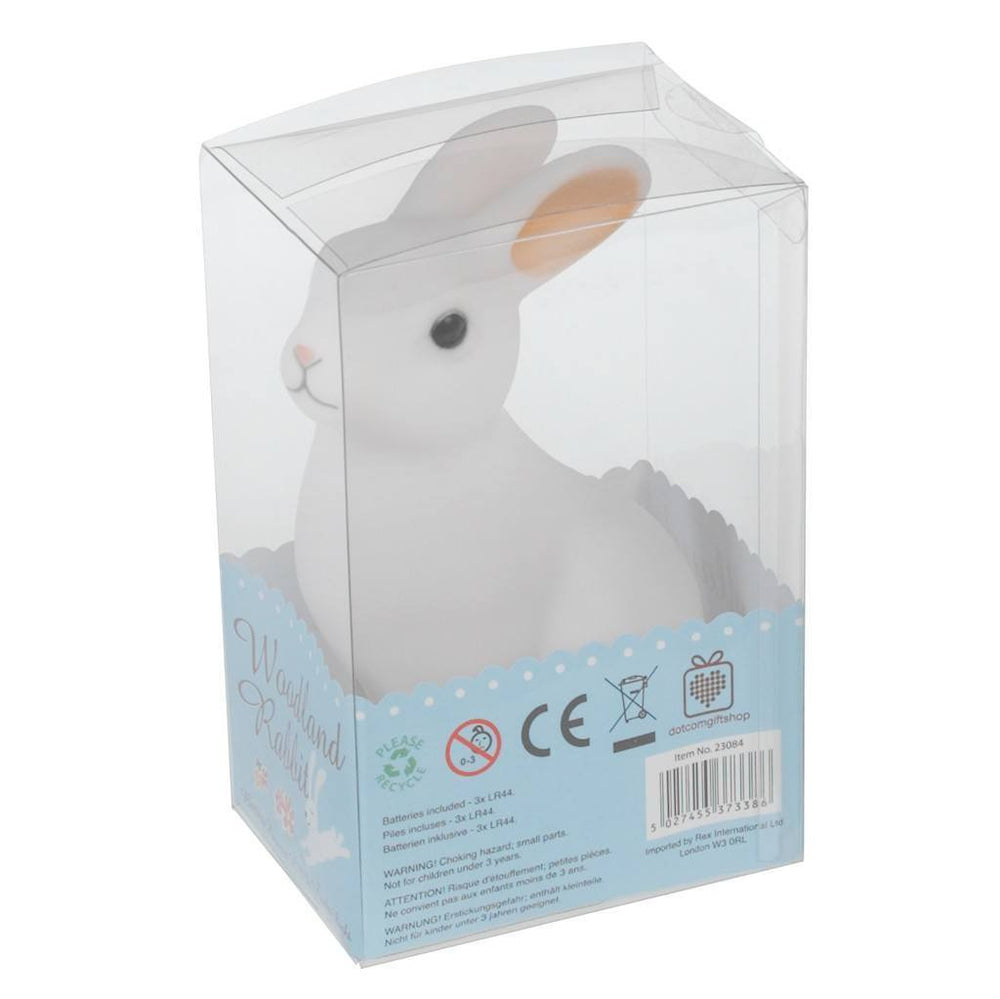 woodland rabbit night light