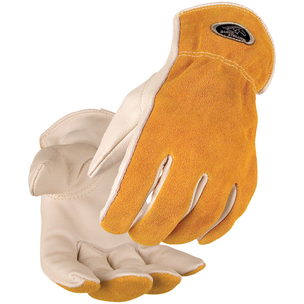 Revco 5B Standard Split Cowhide Leather Palm Work Gloves (Large)