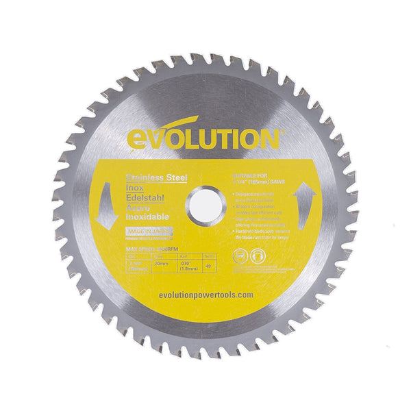 Evolution Power Tools 180BLADEAL Aluminum Cutting Saw Blade, 7-Inch x 54-Tooth - 4