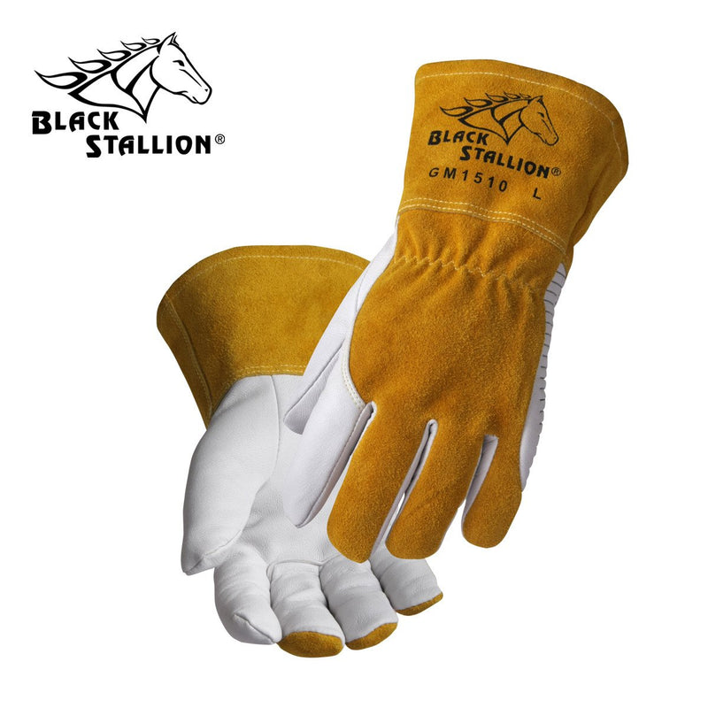 Revco (Black Stallion) 6B Work Gloves - Heavy Cowhide Palm Short Cuff