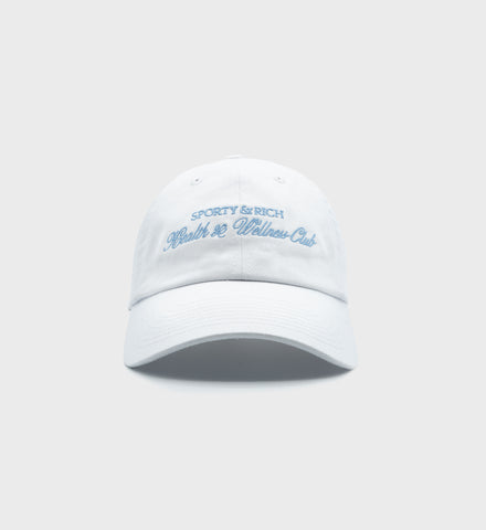 H&W Club Hat - White/Hydrangea