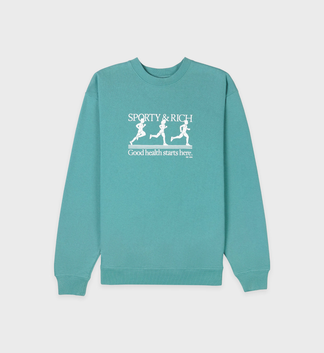 NY Running Club Crewneck - Verde/White – Sporty & Rich