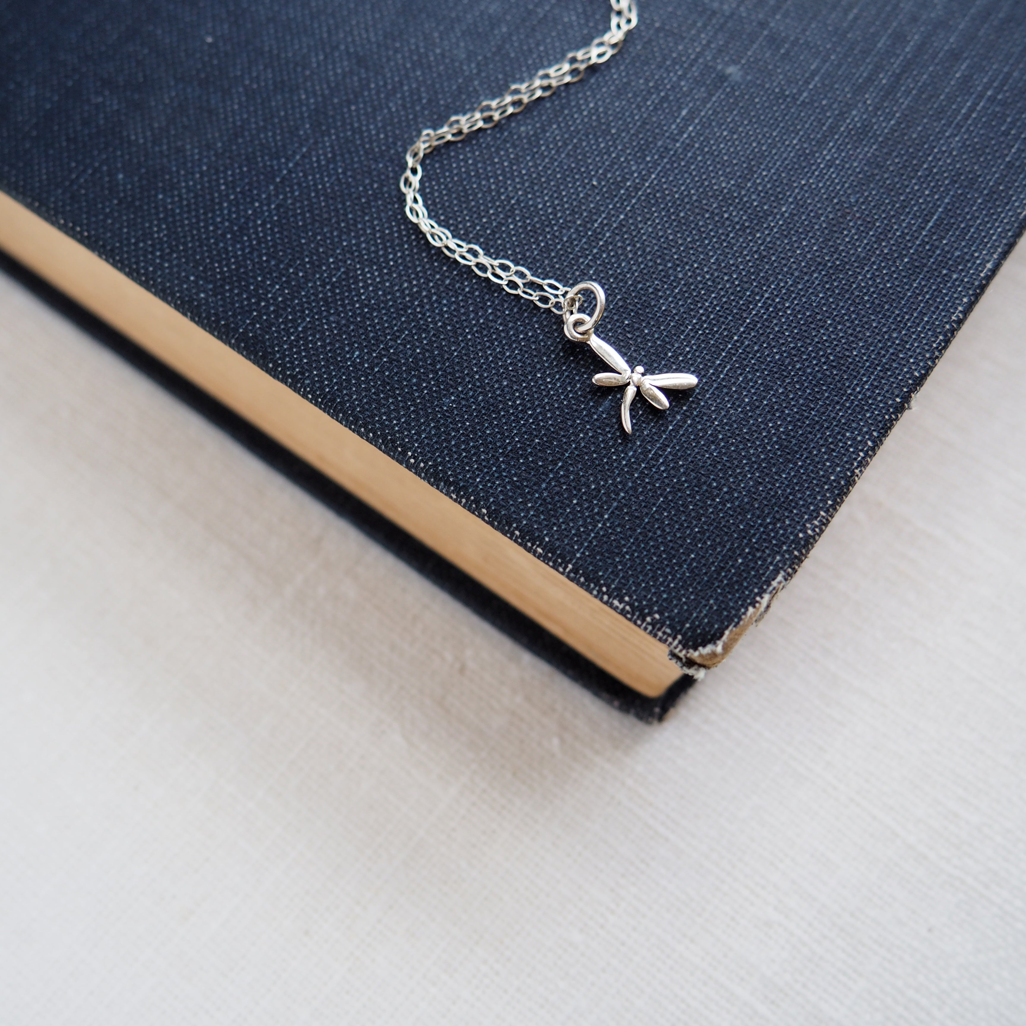 Download Dragonfly Necklace In Sterling Silver Gold And Rose Gold Mariana E Jewelry