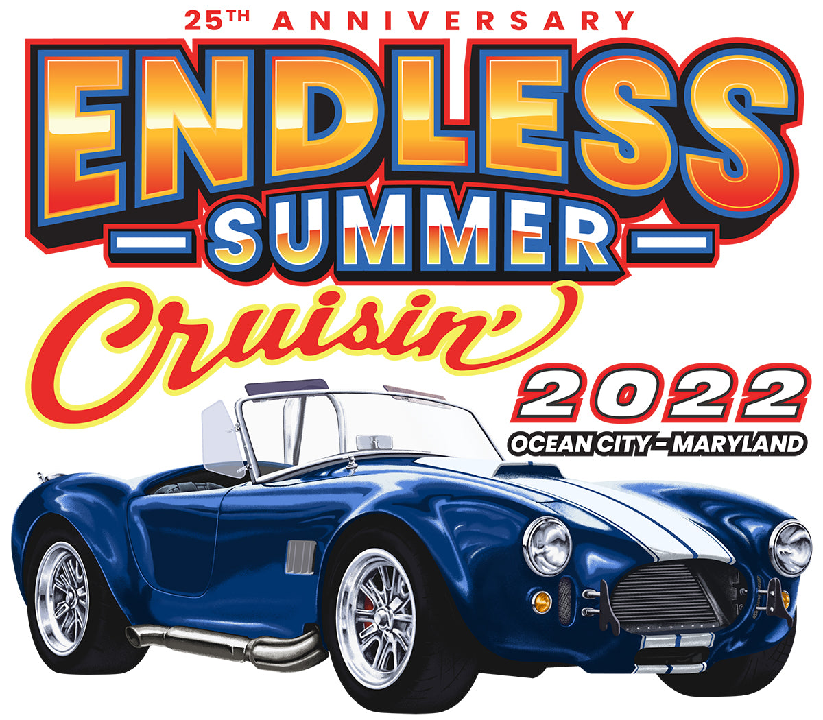 2022 Endless Summer Cruisin Ocean City Events Apparel