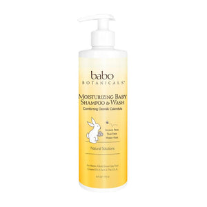 babo botanicals moisturizing baby shampoo wash