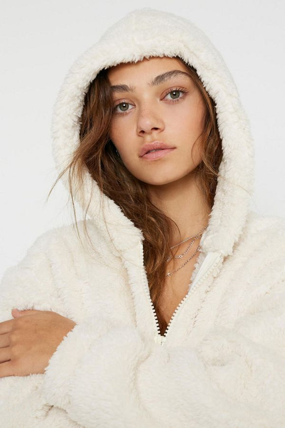 fluffy hoodie urban outfitters