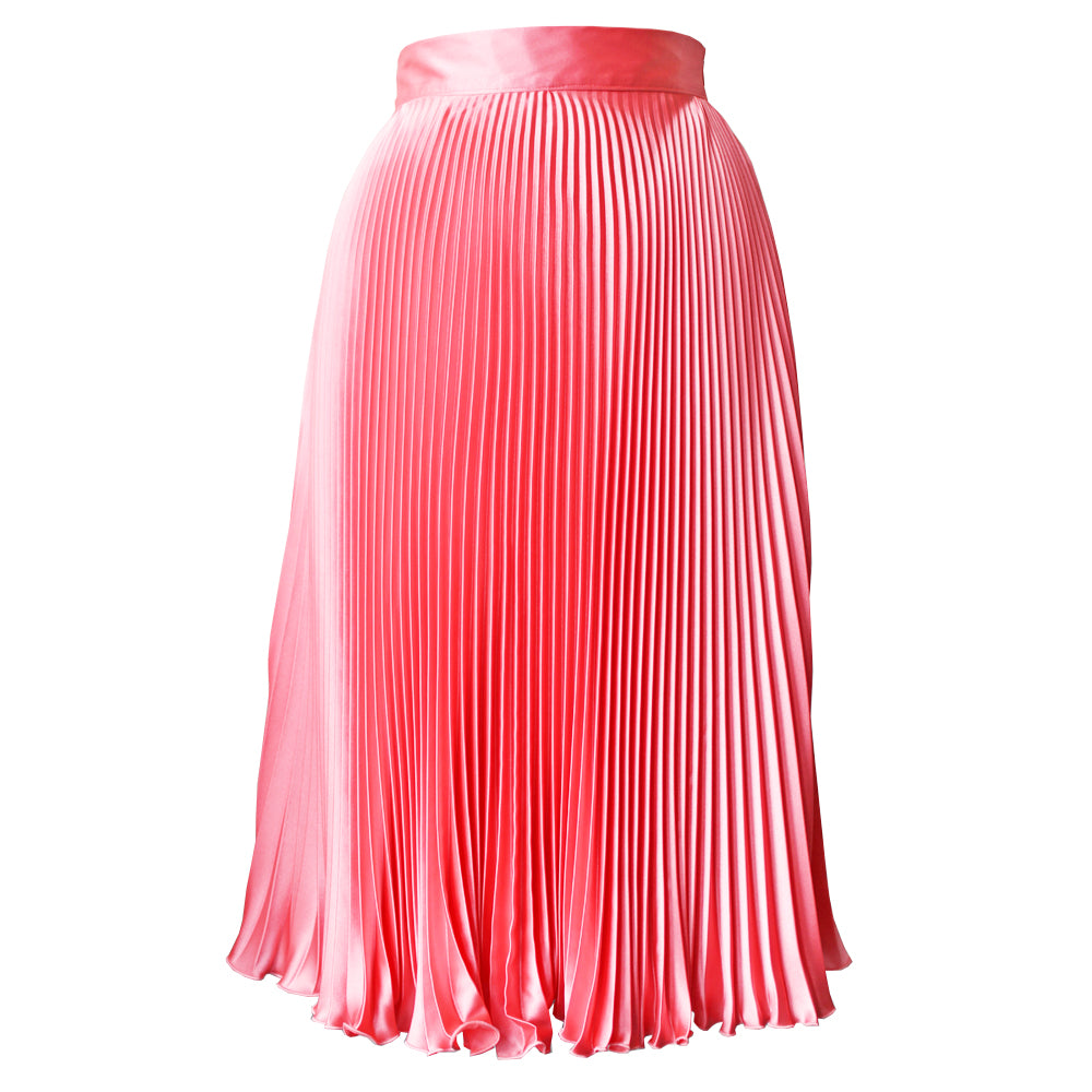 Coral Pleated Skirt | NOLA Couture