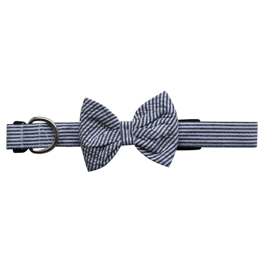 bow tie dog collar