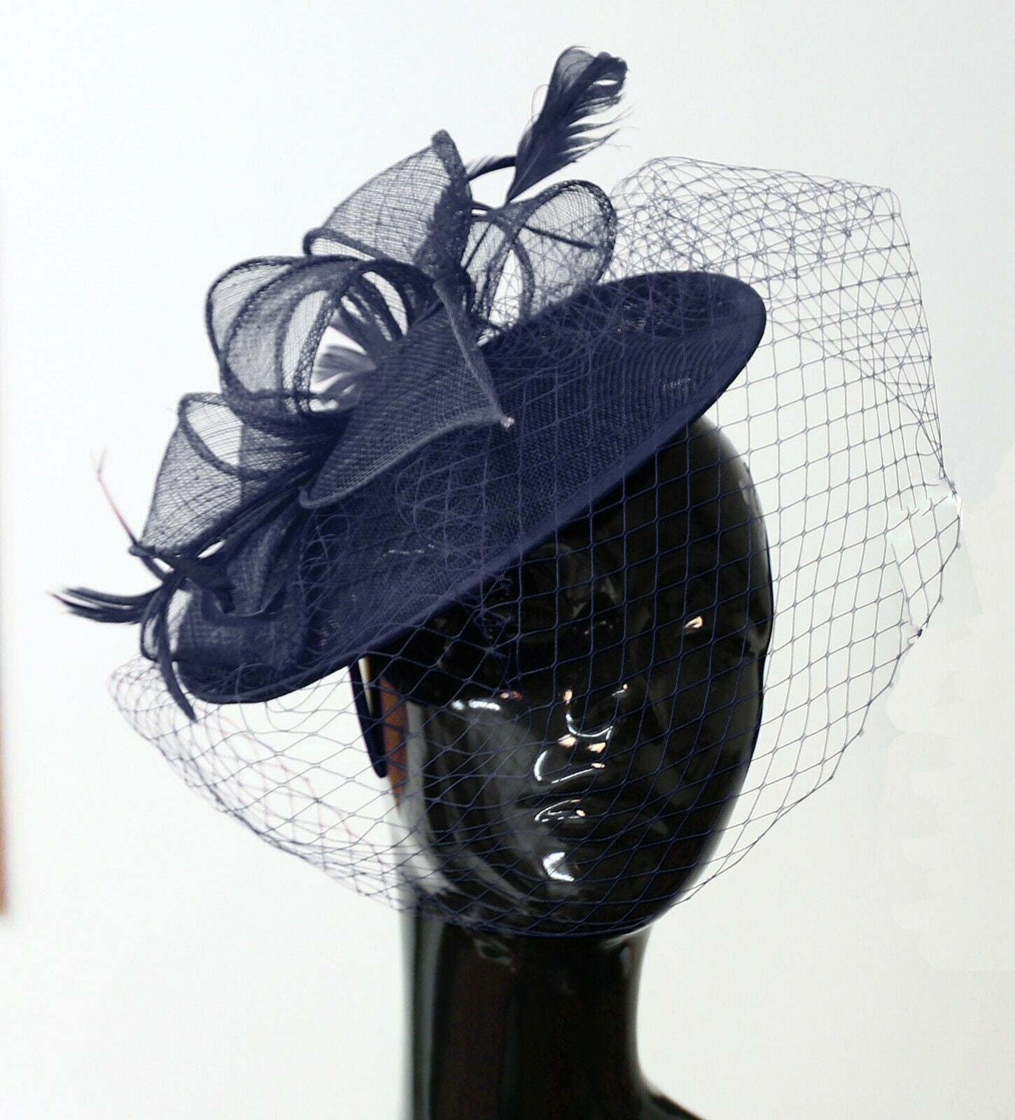 Caprilite UK Online | Saucer Sinamay Headband Fascinator Wedding Ascot Hat Hatinator