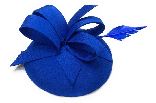 navy wedding hats and fascinators