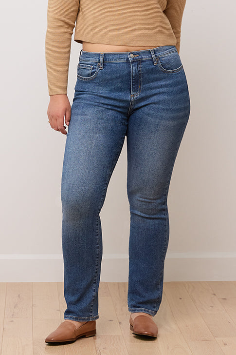 MALIA RELAXED JEAN LONDON BLUE – Rain Fitness