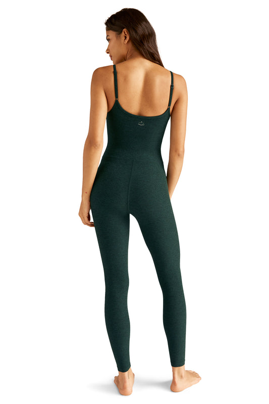 OUT OF POCKET SPACEDYE MIDI LEGGING MIDNIGHT GREEN – Rain Fitness