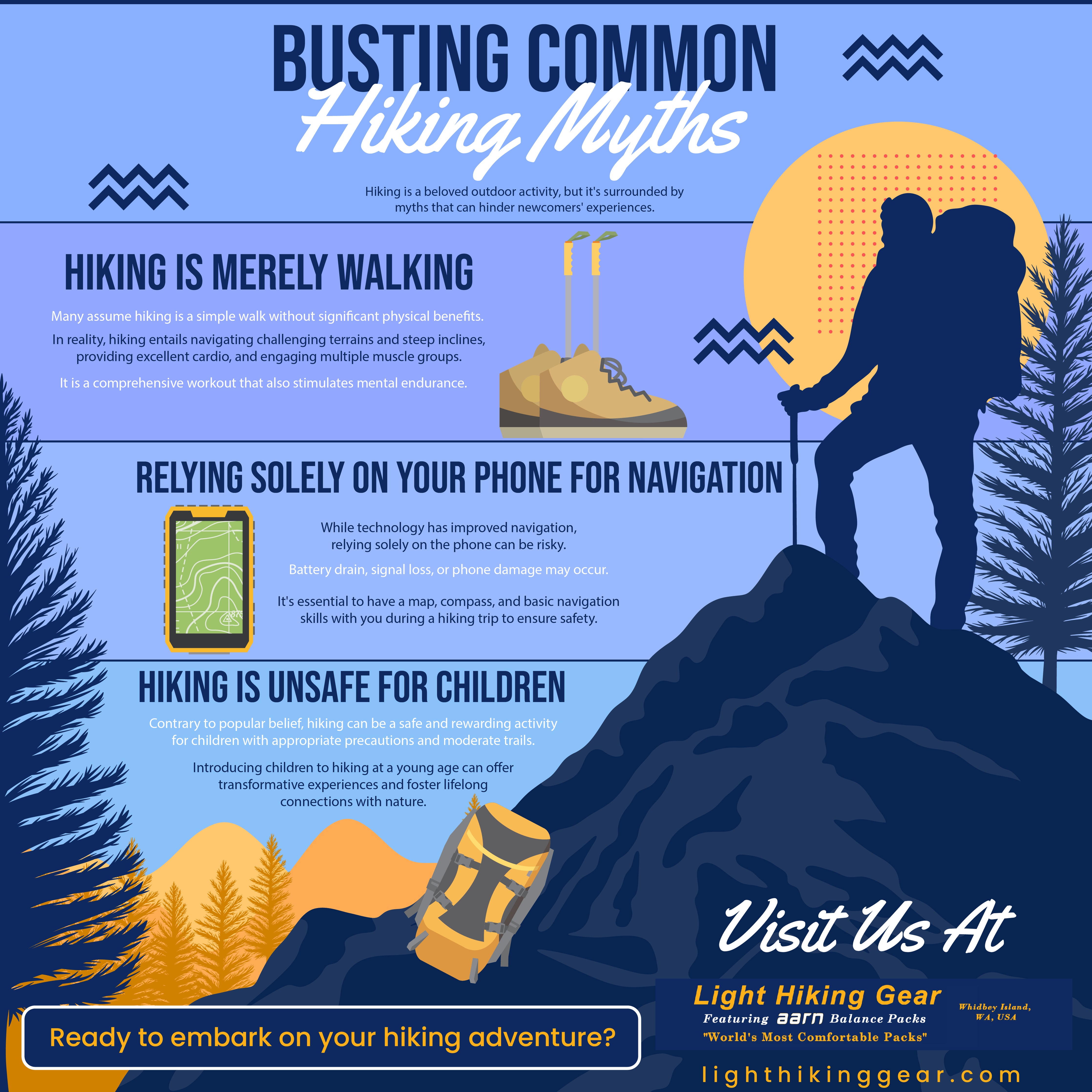Busting Common Hiking Myths