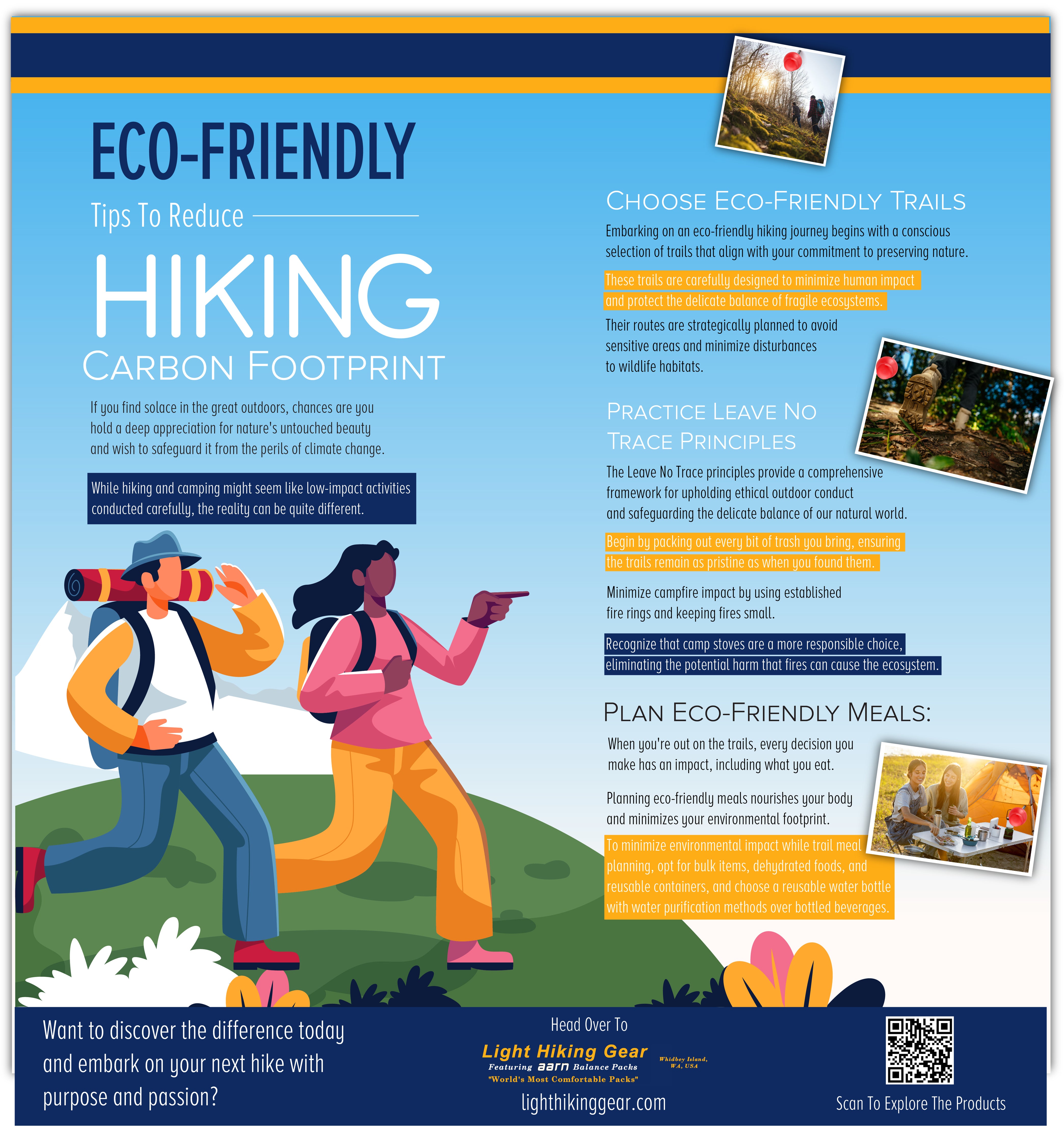Eco-Friendly Tips To Reduce Hiking Carbon Footprint.
