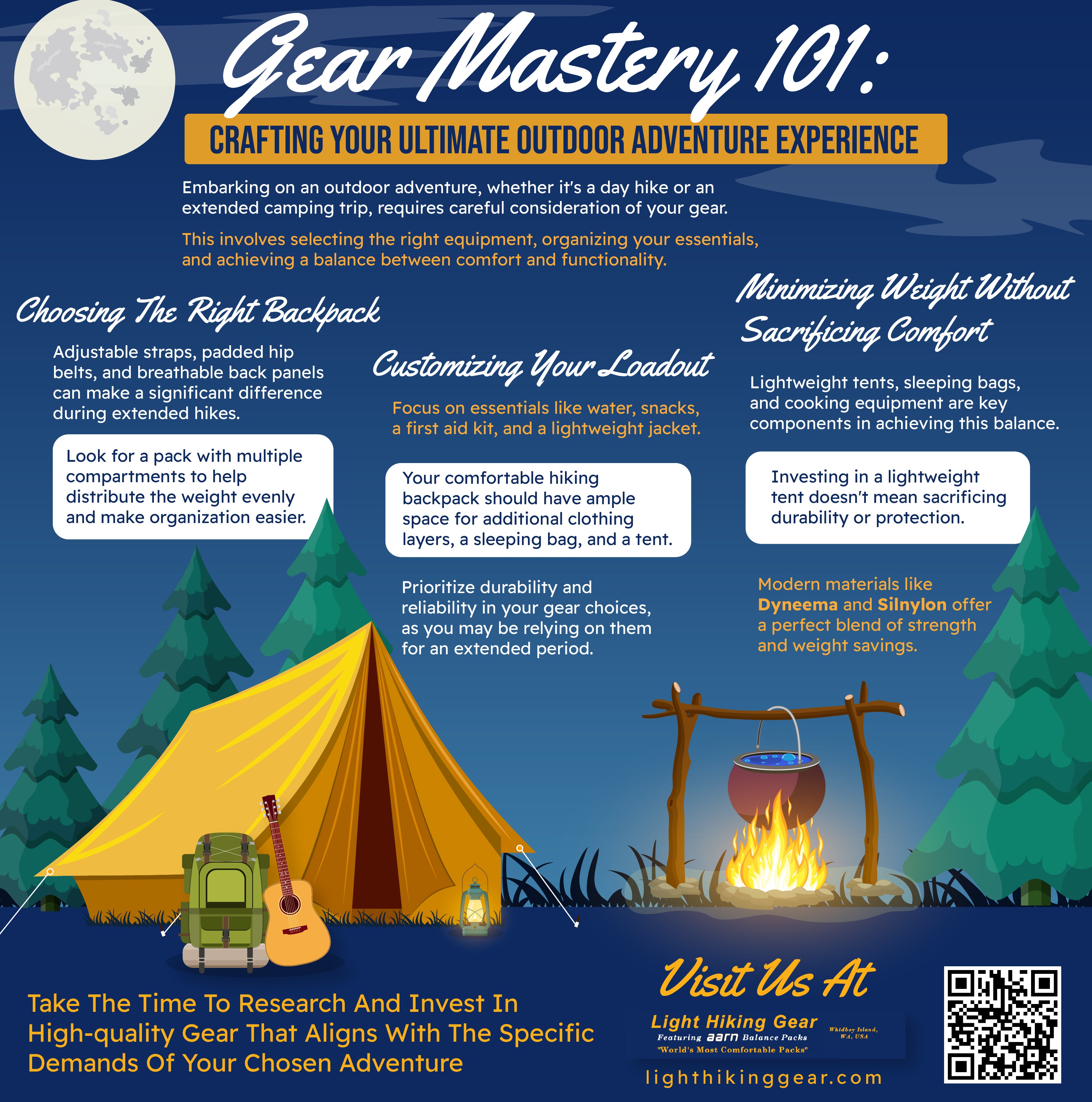 Gear Mastery 101: Crafting Your Ultimate Outdoor Adventure Experience.