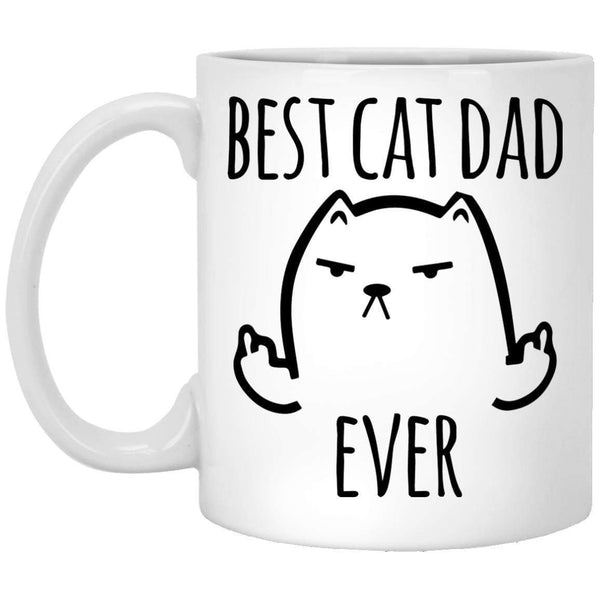 Best Cat Dad Coffee Mug - Apparel Shop - 21 Threads