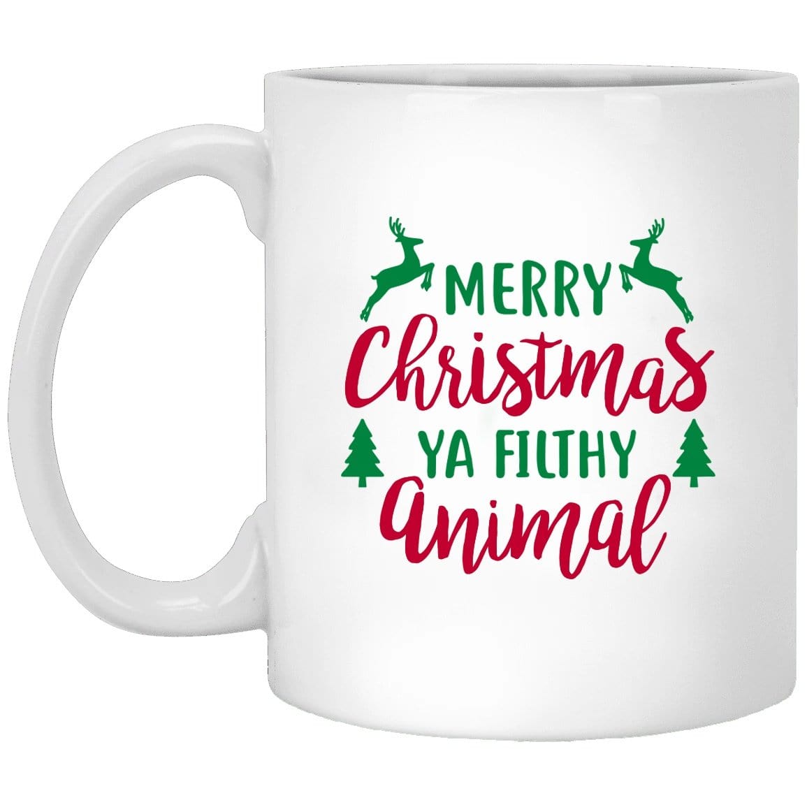 Merry Christmas Ya Filthy Animal Christmas Coffee Mug