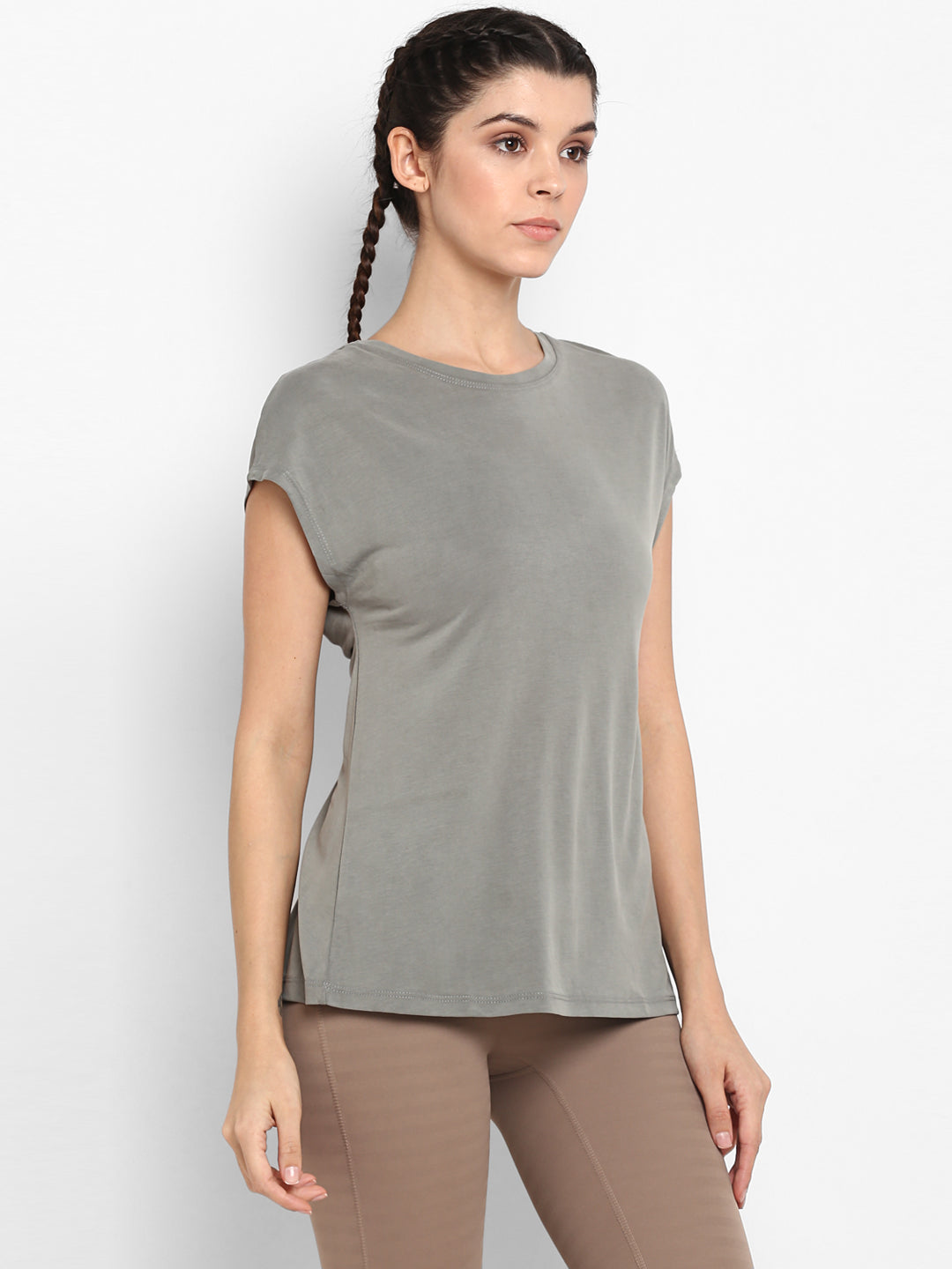 Shanti Split Back T-shirt-image-4