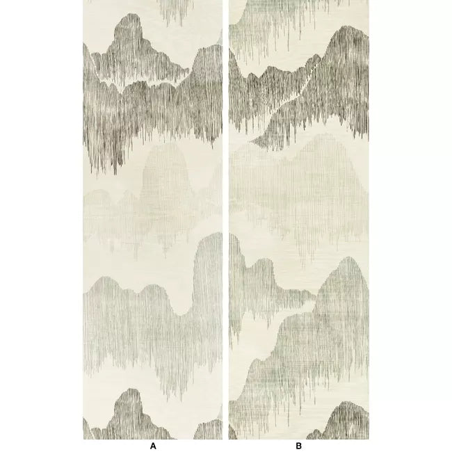 Kelly Wearstler Cascadia Wallpaper - Pearl– Swan Court