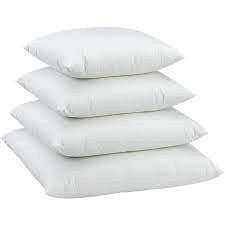 White Goose Feather & Down Pillow Insert - 18 x 18