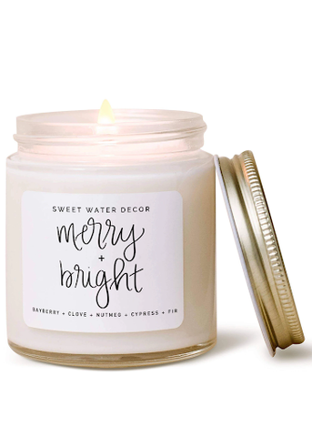 Merry and Bright Mini Soy Candle