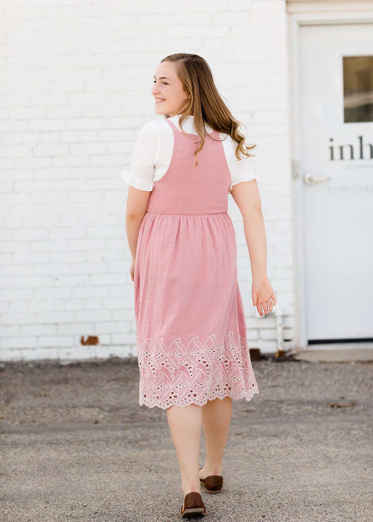 Modest Women's Cotton Overall Dress | Inherit Co.