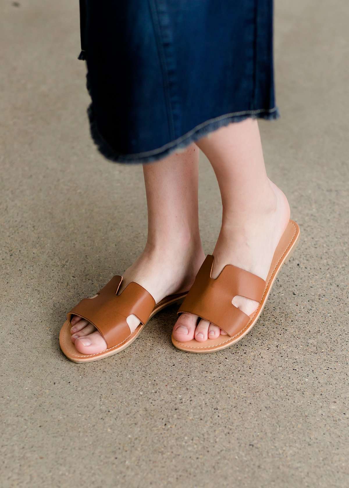 Favorite Sandals - Cut Out Slides | Inherit Clothing Company – Inherit Co.