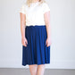 Everyday Pull On Midi Skirt Skirts Blue / S