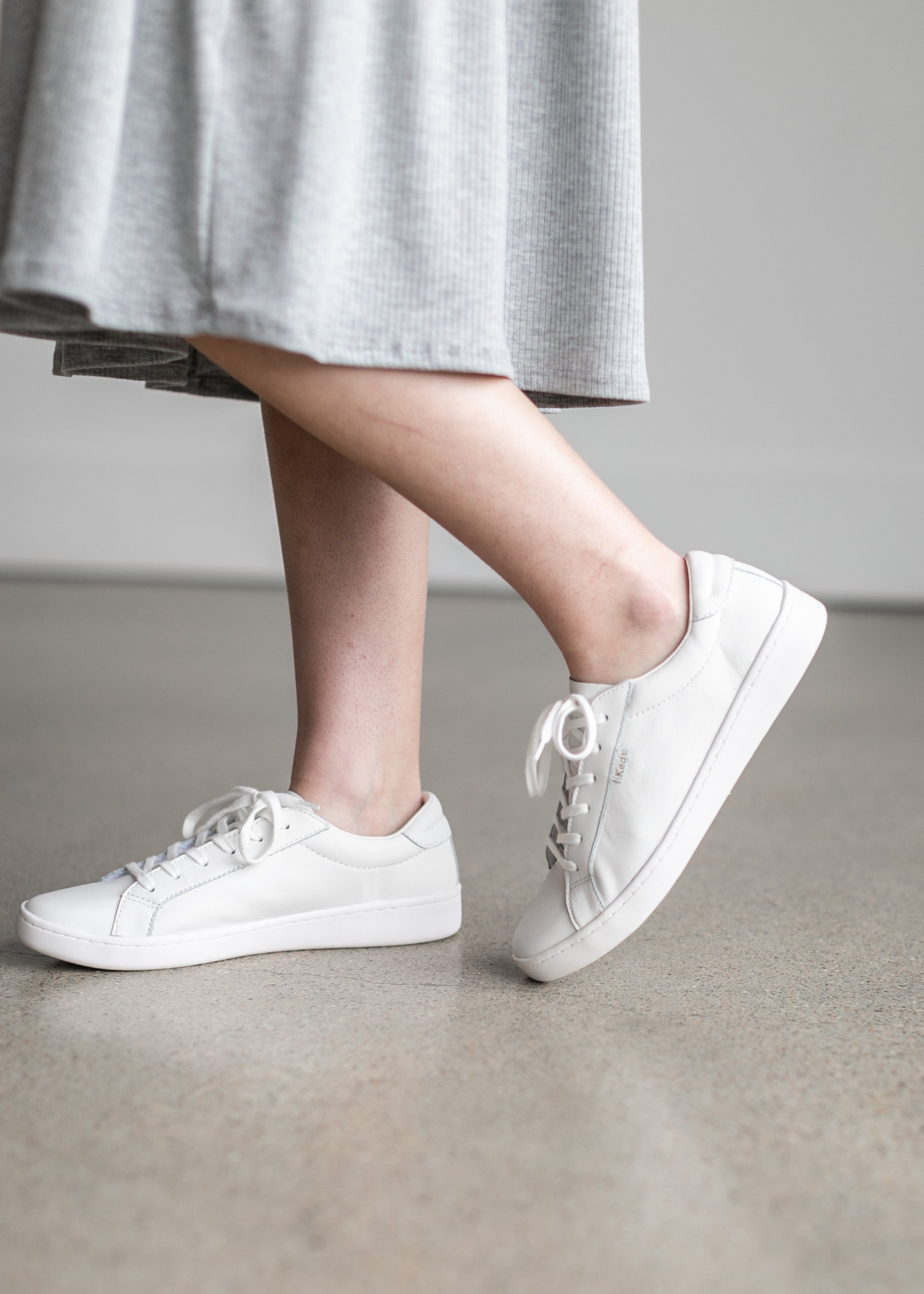 Keds® Kickstart White Leather Sneaker – Inherit | lupon.gov.ph