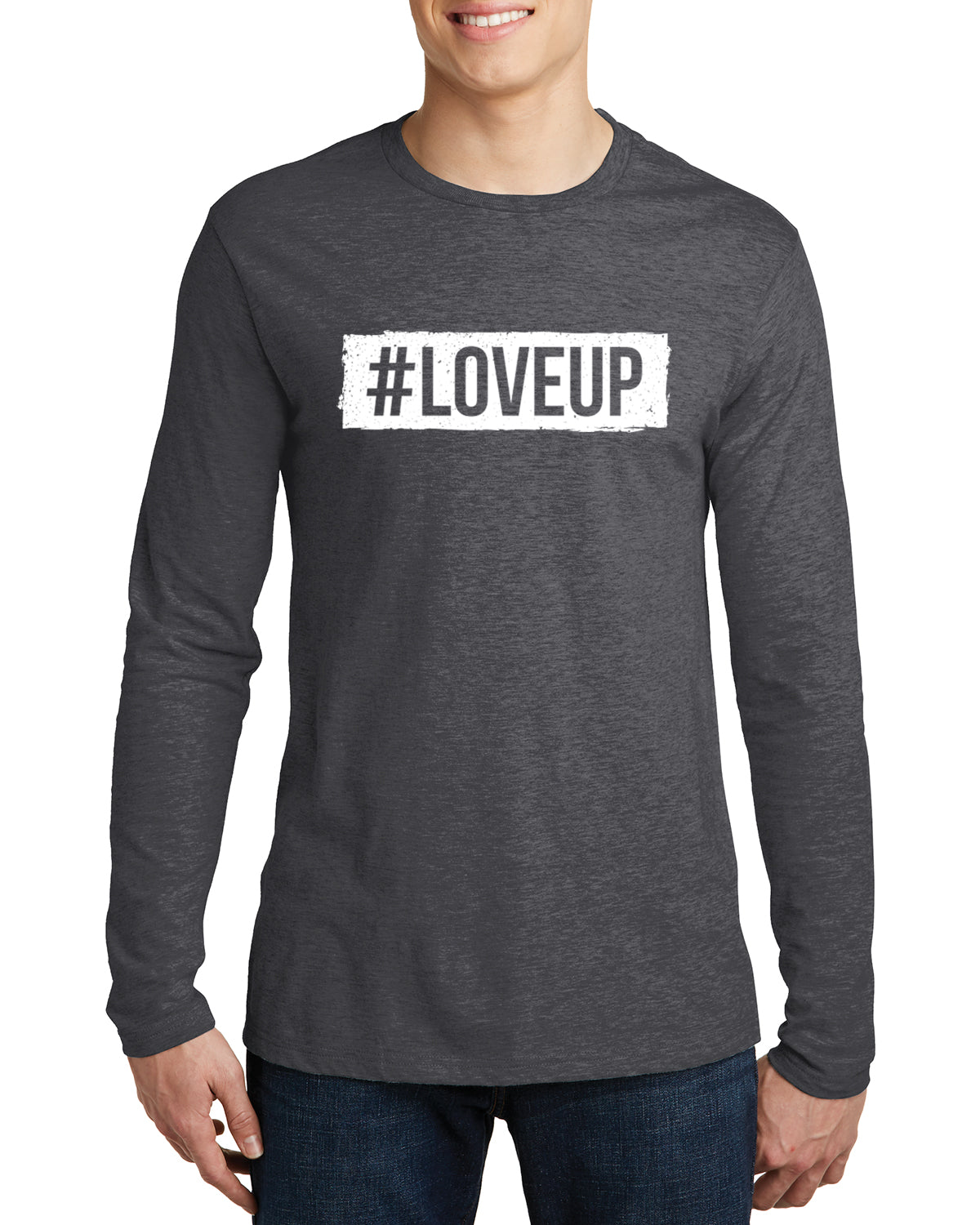 Horizontal Unisex #LoveUp Sleeve Long