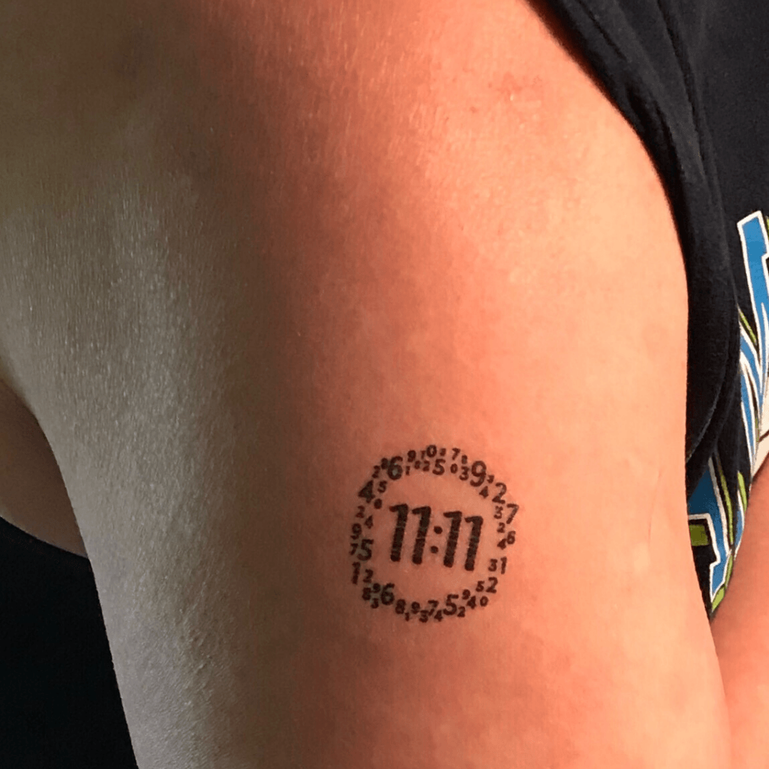 1111 Manifestation Temporary Tattoo Conscious Ink