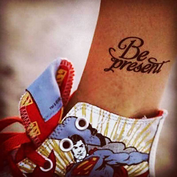 Be Present by Paul Zapico of Tattoo Paul Zapico Charleston SC  r tattoos