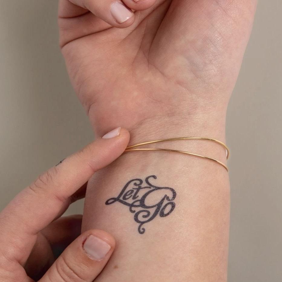 5 let go Tattoo Photos  Meanings  Steal Her Style
