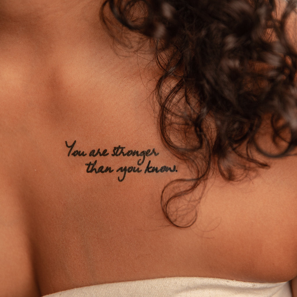 30 Inspiring Tattoos about Strength with Meaning - Our Mindful Life