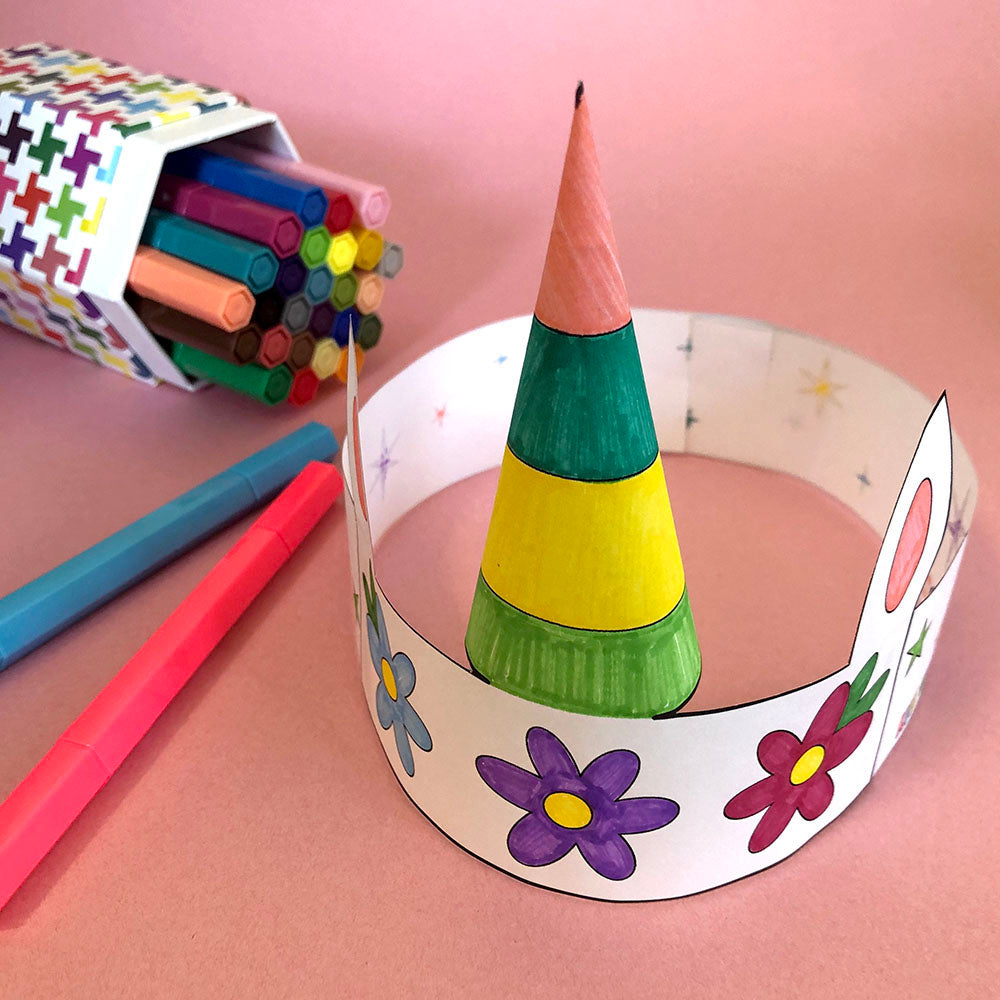 Unicorn Crown Free Printable Kid Made Modern