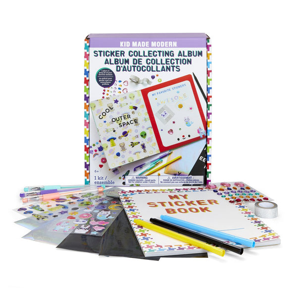 Sticker Collecting Album | Kid Made Modern