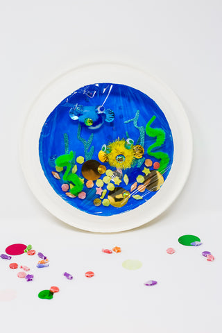 Explore the Sea With a Paper Plate Aquarium, …